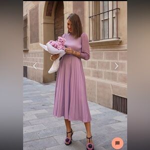 Chicwish Elegant Lavender Midi Dress